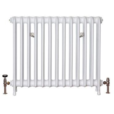 Original reclaimed School, cast iron radiator finish