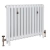 Original reclaimed School, cast iron radiator finish