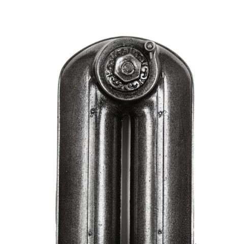 Natural iron gleam, cast iron radiator finish