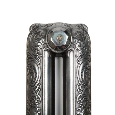 Polished cast iron radiator