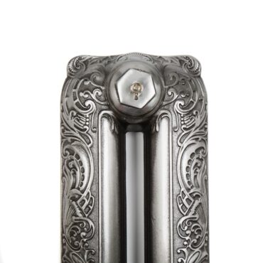 Polished cast iron radiator