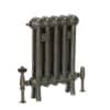 Elsa 2-column radiator, 500 mm tall, cast iron radiator