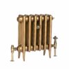 Victorian 4-column cast iron radiator, featuring classic design, perfect for adding vintage charm and efficient heating to your space